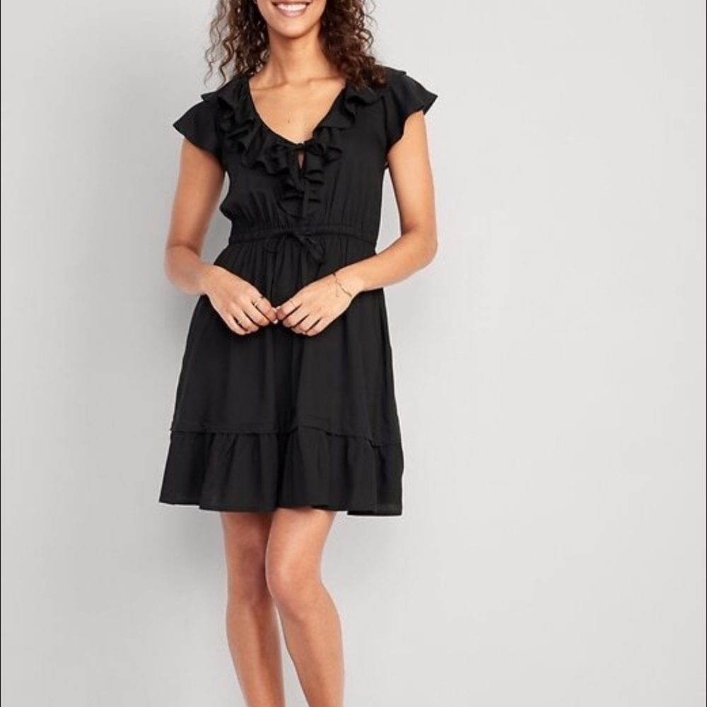 Old Navy Size 2x Ruffle Trim Dress